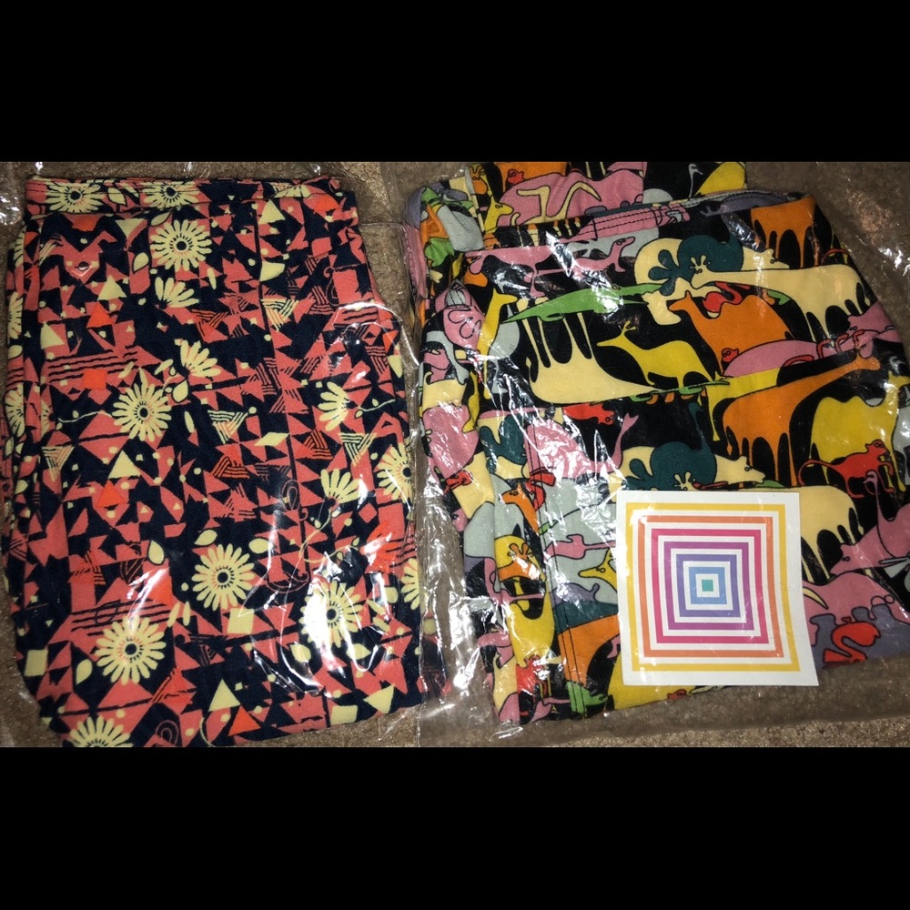 Lularoe Leggings Bundle OS Brand New W/Tag